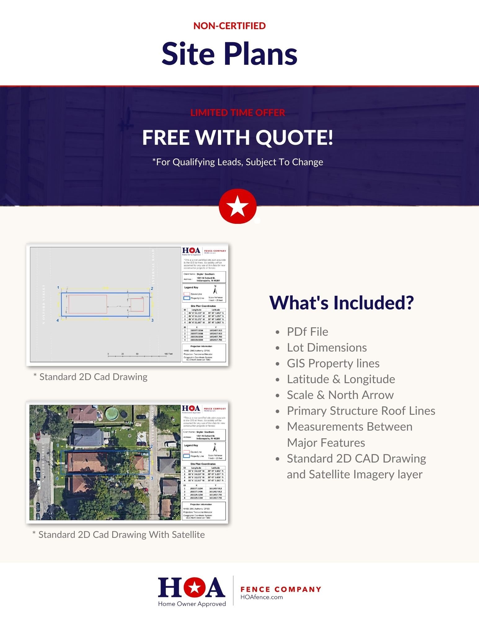 2022_HOA_Shopping Guide-Non-Certified Site Plans